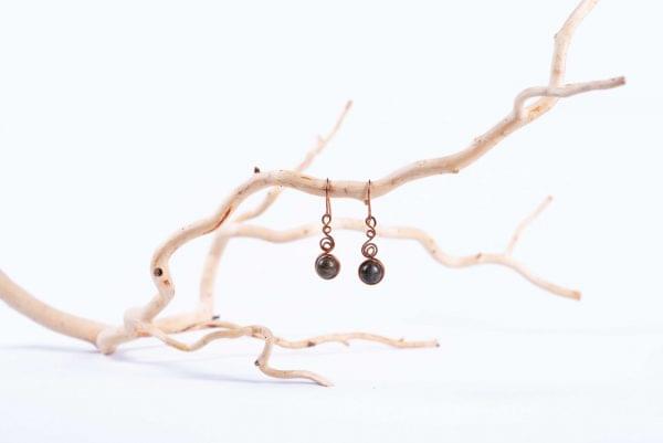 Copper-Locks-earrings-grey-pic2