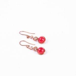 Copper-Locks-earrings-red-pic1